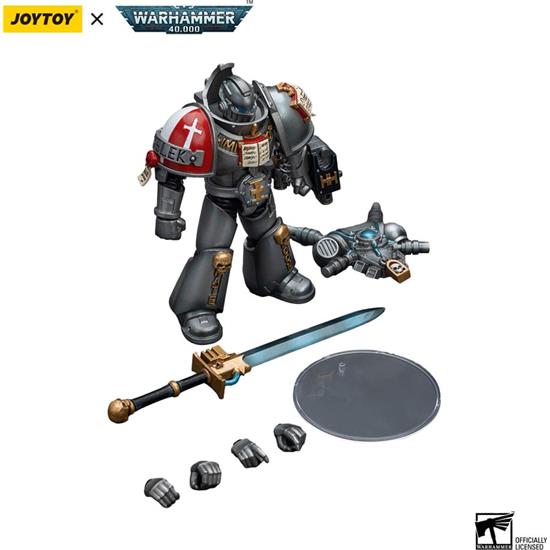 Warhammer: Grey Knights Interceptor Squad with Storm Bolter and Nemesis Force Sword Action Figure 12 cm