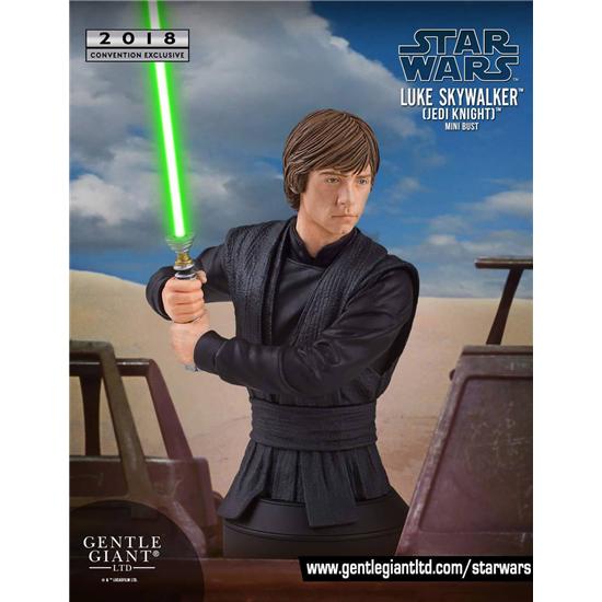 Star Wars: Star Wars Bust 1/6 Luke Skywalker (Jedi Knight) SDCC 2018 Exclusive 16 cm