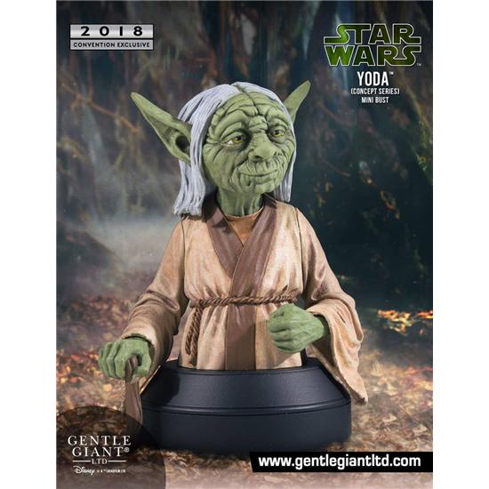 Star Wars: Star Wars Bust 1/6 Yoda Concept Series SDCC 2018 Exclusive 16 cm