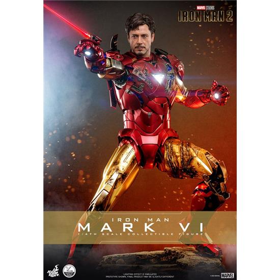 Iron Man: Iron Man Mark VI (Iron Man 2) Action Figure 1/4 48 cm