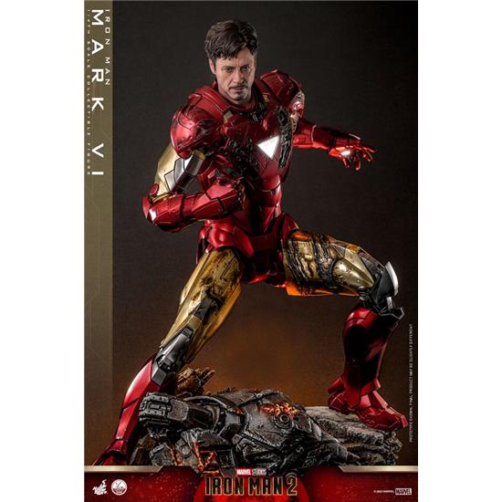 Iron Man: Iron Man Mark VI (Iron Man 2) Action Figure 1/4 48 cm