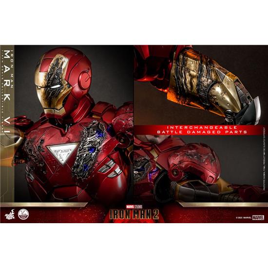 Iron Man: Iron Man Mark VI (Iron Man 2) Action Figure 1/4 48 cm