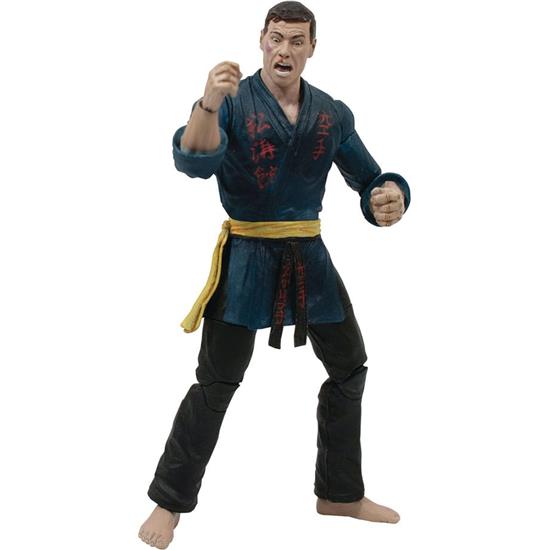 Jean-Claude Van Damme: Jean-Claude Van Damme Blue Gi Version Deluxe Action Figure 18 cm