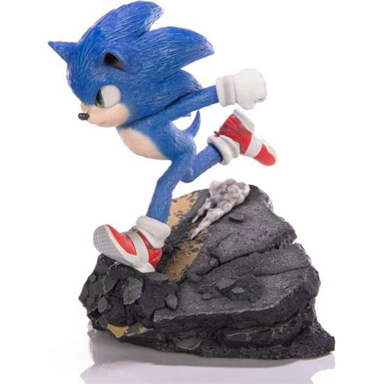 Sonic The Hedgehog: Sonic Standoff Statue 26 cm