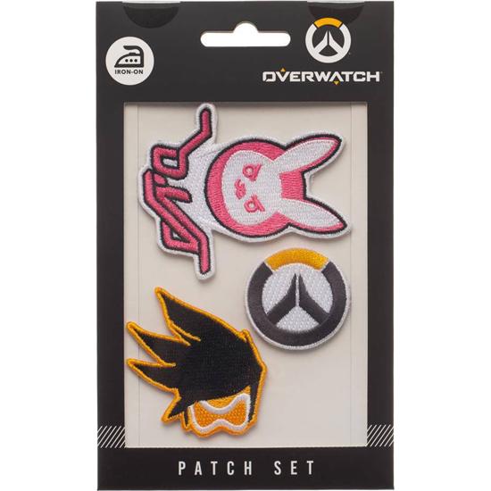 Overwatch: Overwatch Patches 3-Pack Logo, Bunny & Tracer