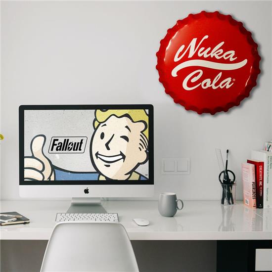 Fallout: Nuka-Cola Flaske Kapsel Tin Skilt