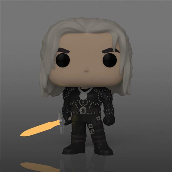 Witcher: Geralt w/ sword (GITD) Geralt POP! TV Vinyl Figur (#1322)
