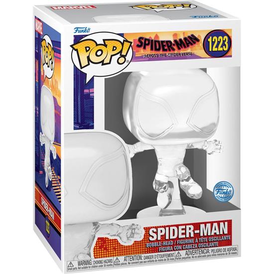 Spider-Man: Spider-Man (Transparent) POP! Movie Vinyl Figur (#1223)