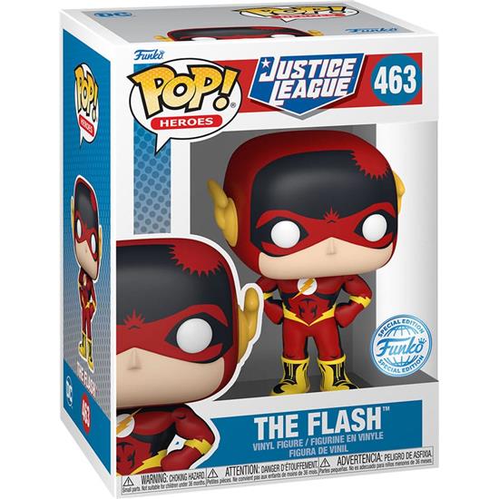 Justice League: Flash Exclusive POP! Heroes Vinyl Figur (#463)