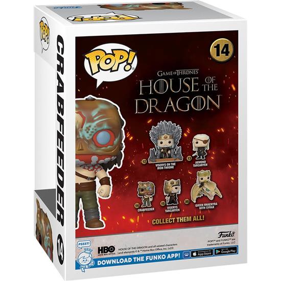 House of the Dragon: Crabfeeder POP! TV Vinyl Figur (#14)