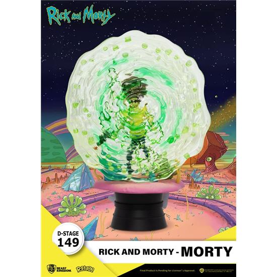 Rick and Morty: Morty D-Stage Diorama 14 cm