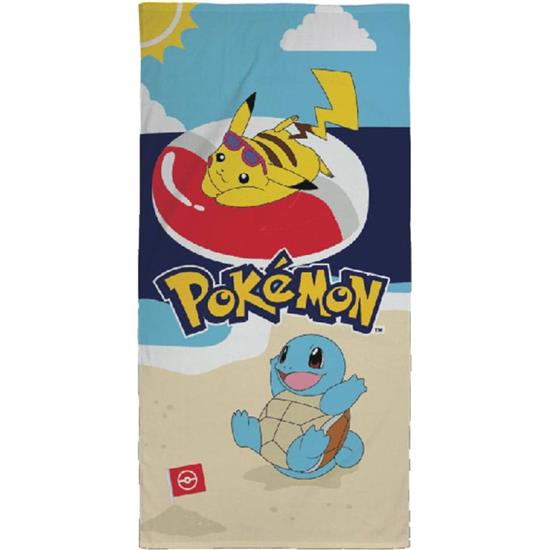Pokémon: Pikachu and Schiggy Håndklæde 70 x 140 cm