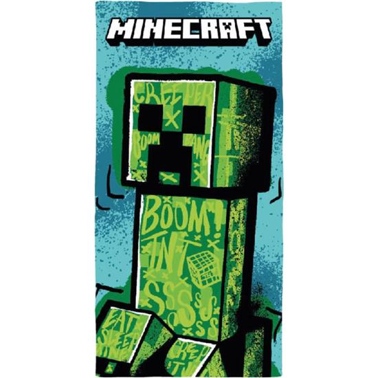 Minecraft: Creeper Håndklæde 70 x 140 cm