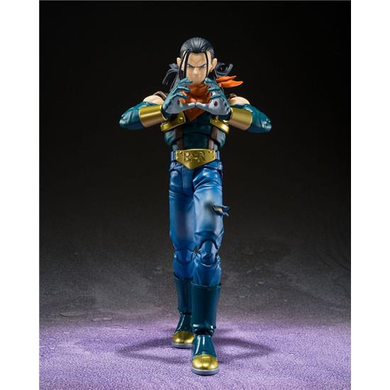 Manga & Anime: Super Android 17 S.H.Figuarts Action Figure 20 cm