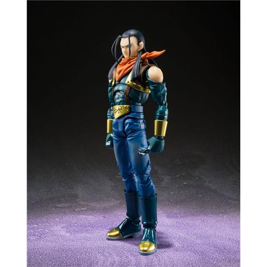 Manga & Anime: Super Android 17 S.H.Figuarts Action Figure 20 cm