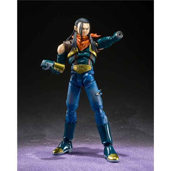 Manga & Anime: Super Android 17 S.H.Figuarts Action Figure 20 cm