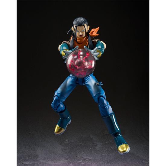 Manga & Anime: Super Android 17 S.H.Figuarts Action Figure 20 cm