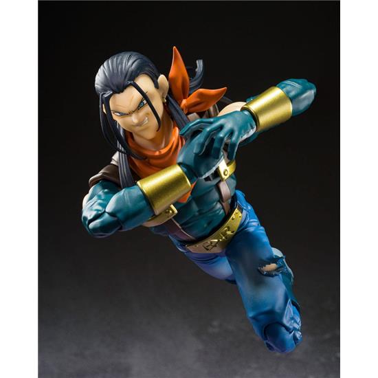 Manga & Anime: Super Android 17 S.H.Figuarts Action Figure 20 cm