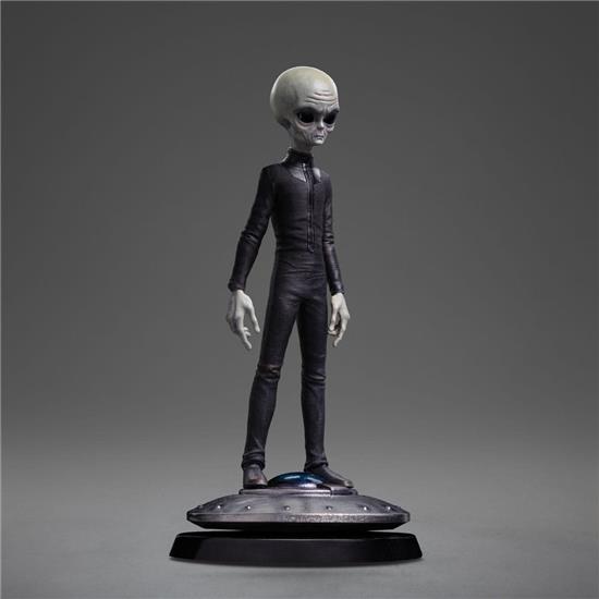 Diverse: I want to Believe: Alien Grey Art Scale Statue 1/10 21 cm