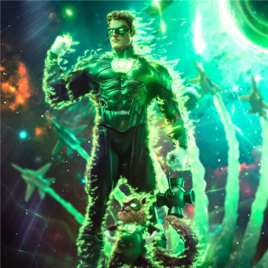 Green Lantern: Green Lantern Unleashed DC Comics Art Scale Deluxe Statue 1/10 24 cm