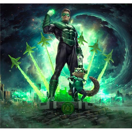 Green Lantern: Green Lantern Unleashed DC Comics Art Scale Deluxe Statue 1/10 24 cm