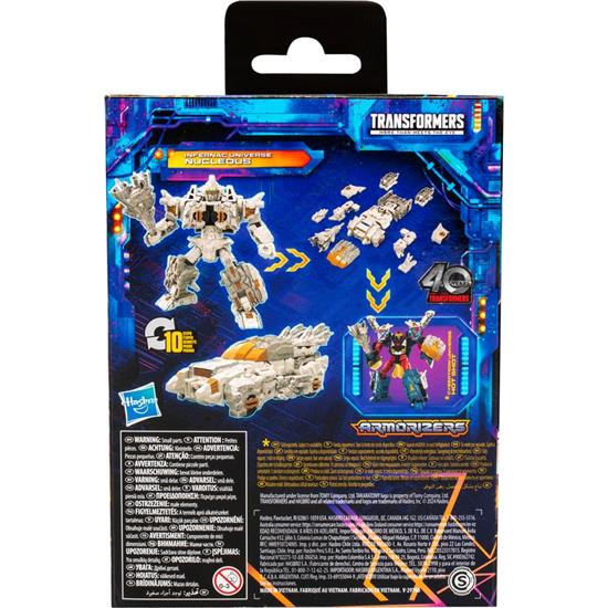 Transformers: Infernac Universe Nucleous Legacy United Deluxe Class Action Figure 14 cm