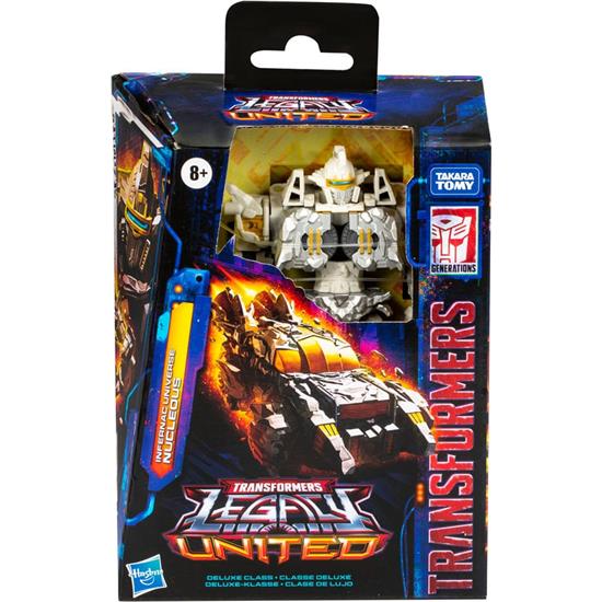 Transformers: Infernac Universe Nucleous Legacy United Deluxe Class Action Figure 14 cm