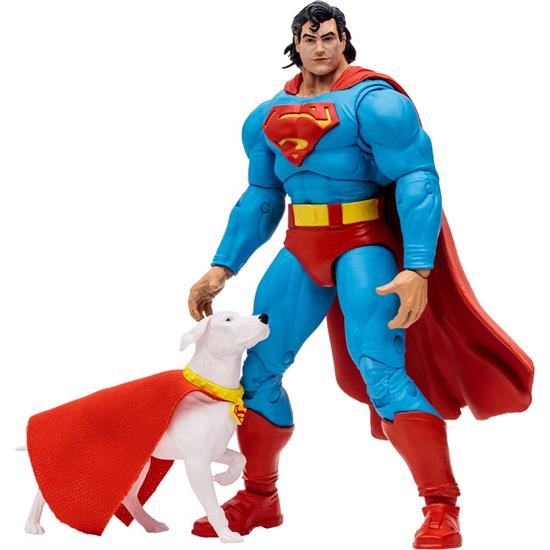 Superman: Superman & Krypto (Return of Superman) Action Figure 18 cm