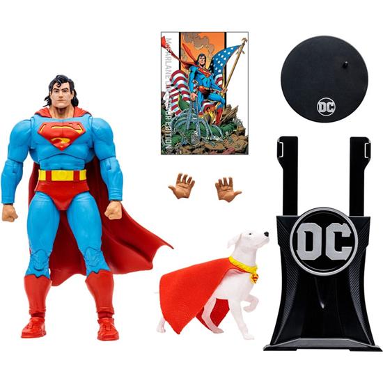 Superman: Superman & Krypto (Return of Superman) Action Figure 18 cm