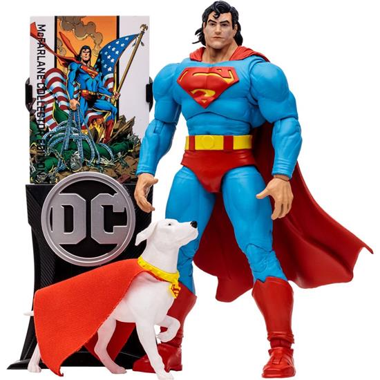 Superman: Superman & Krypto (Return of Superman) Action Figure 18 cm