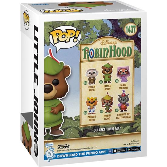 Robin Hood: Little Jon POP! Disney Vinyl Figur (#1437)