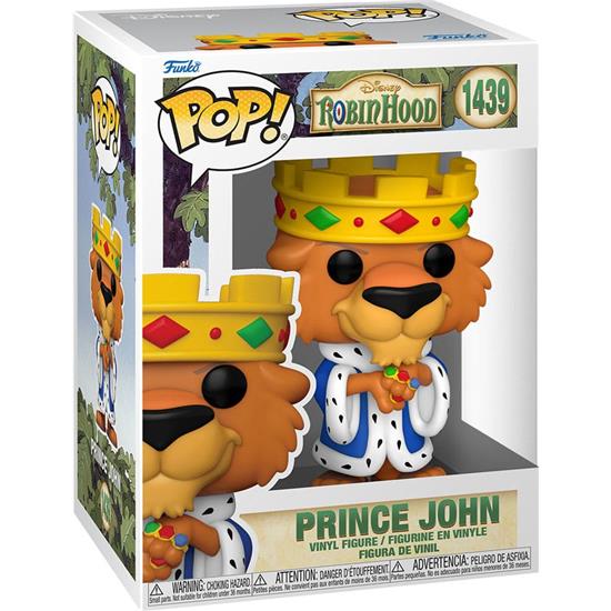 Robin Hood: Prince John POP! Disney Vinyl Figur (#1439)