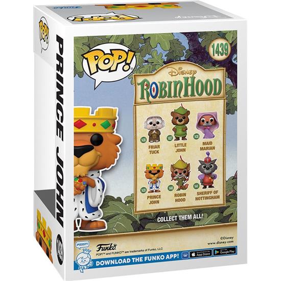 Robin Hood: Prince John POP! Disney Vinyl Figur (#1439)