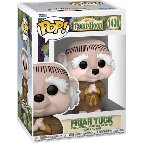 Robin Hood: Friar Tuck POP! Disney Vinyl Figur (#1436)