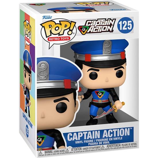 Diverse: Captain Action POP! Retro Toys Vinyl Figur (#125)