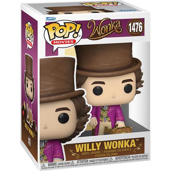 Charlie og Chokolade Fabrikken: Willy Wonka POP! Movies Vinyl Figur (#1476)