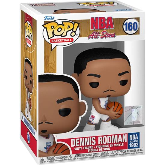 NBA: Dennis Rodman (1992) NBA Legends POP! Sports Vinyl Figur (#160)