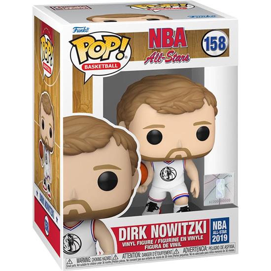 NBA: Dirk Nowitzki (2019) NBA Legends POP! Sports Vinyl Figur (#158)