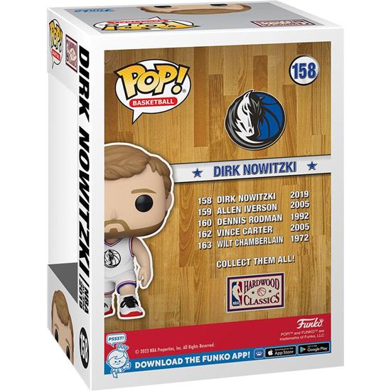 NBA: Dirk Nowitzki (2019) NBA Legends POP! Sports Vinyl Figur (#158)