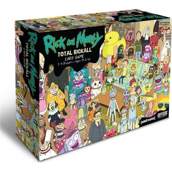 Rick and Morty: Rick and Morty Cooperative Card Game Total Rickall *English Version*