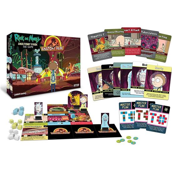 Rick and Morty: Rick and Morty Board Game The Anatomy Park *English Version*