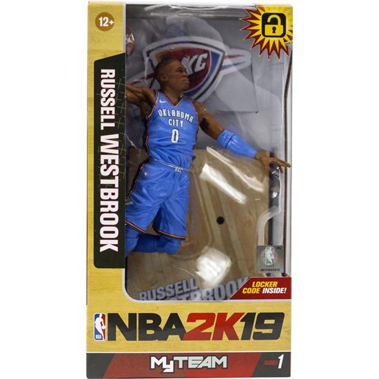 NBA: NBA 2K19 Action Figure Series 1 Russel Westbrook (Oklahoma City Thunder) 15 cm