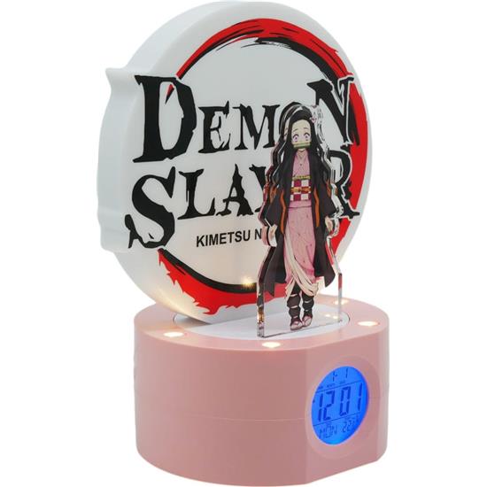 Demon Slayer: Nezuko Alarm Ur med Lys 21 cm