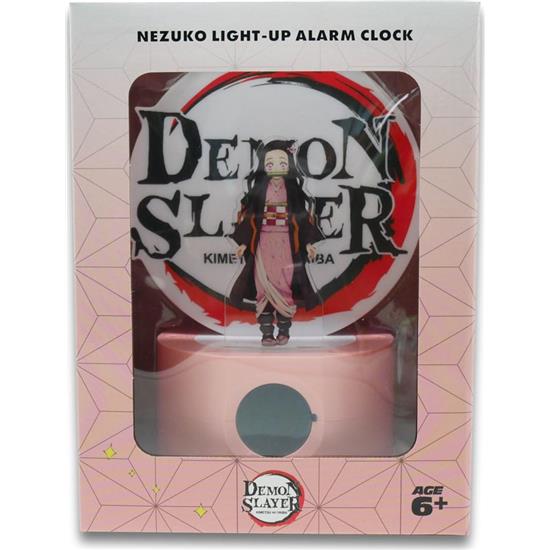 Demon Slayer: Nezuko Alarm Ur med Lys 21 cm