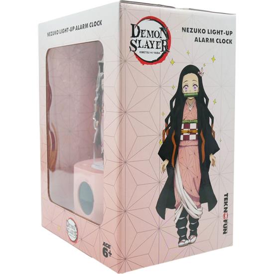 Demon Slayer: Nezuko Alarm Ur med Lys 21 cm