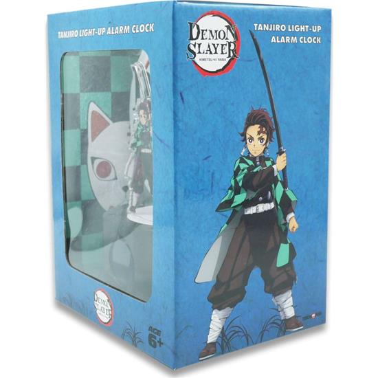 Demon Slayer: Tanjiro Alarm Ur med Lys 21 cm