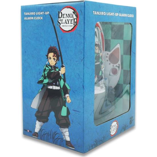 Demon Slayer: Tanjiro Alarm Ur med Lys 21 cm