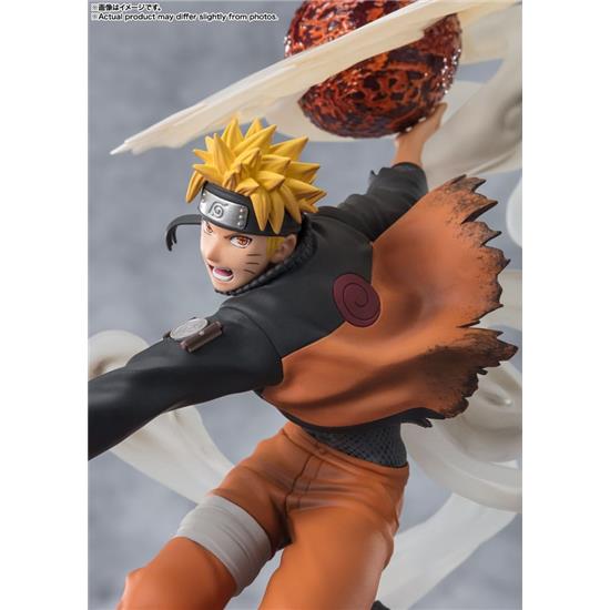 Manga & Anime: Naruto Uzumaki-Sage Art: Lava Release Rasenshuriken Figuarts ZERO Extra Battle Statue 24 cm