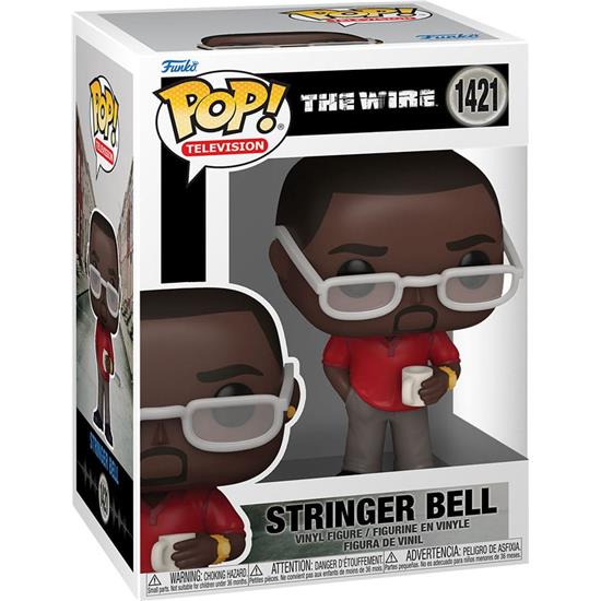 The Wire: Stringer Bell POP! TV Vinyl Figur (#1421)