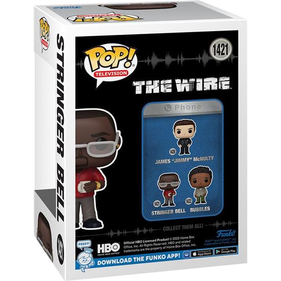 The Wire: Stringer Bell POP! TV Vinyl Figur (#1421)